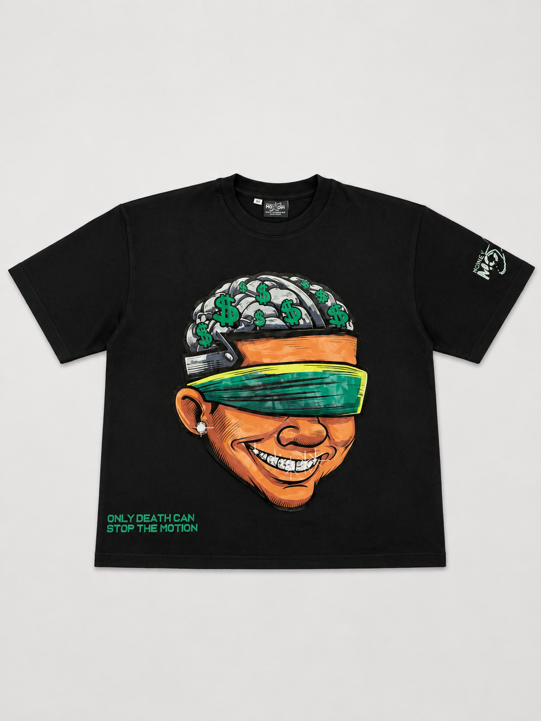 Money Brain- Graphic tee (BLACK EDITION )