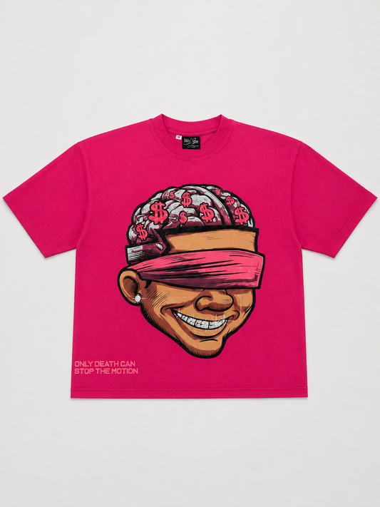 Money Brain- Graphic tee (PINK EDITION)